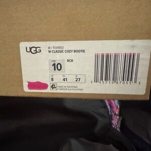 UGG Fuchsia Plush Bootie